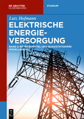 Lutz Hofmann: Elektrische Energieversorgung / Betriebsmittel und quasistationäre Modellierung von Hofmann,  Lutz