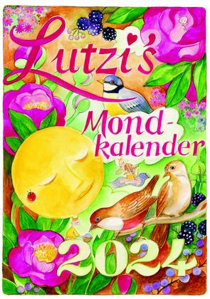 Lutzis Mondkalender kurz 2024 von Lutzenberger,  Andrea