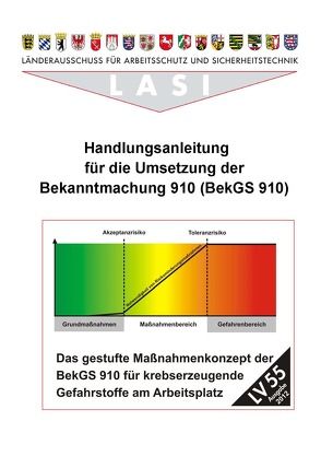 LV 55 Handlungsanleitung für die Umsetzung der Bekanntmachung 910 (BekGS 910) von Brückner,  Bernhard, Roeddecke,  Steffen