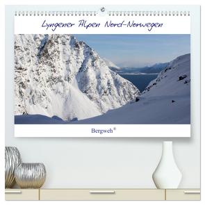 Lyngener Alpen Nord-Norwegen (hochwertiger Premium Wandkalender 2024 DIN A2 quer), Kunstdruck in Hochglanz von Esser,  Barbara