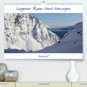 Lyngener Alpen Nord-Norwegen (Premium, hochwertiger DIN A2 Wandkalender 2022, Kunstdruck in Hochglanz) von Esser,  Barbara