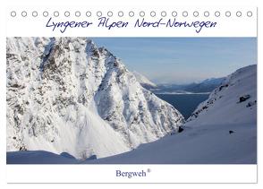 Lyngener Alpen Nord-Norwegen (Tischkalender 2024 DIN A5 quer), CALVENDO Monatskalender von Esser,  Barbara