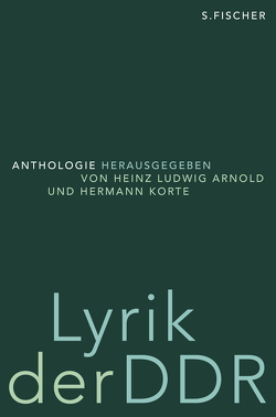 Lyrik der DDR von Arnold,  Heinz Ludwig, Korte,  Hermann, Ruckaberle,  Axel, Schmidt,  Nadine J.