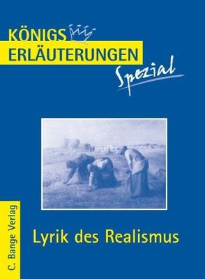 Lyrik des Realismus. von Blecken,  Gudrun