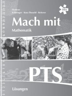 Mach mit Mathematik PTS, Lösungen von Fisch,  Marie-Hélène