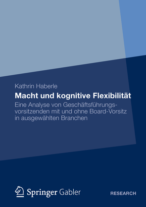 Macht und kognitive Flexibilität von Haberle,  Kathrin