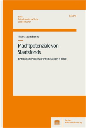 Machtpotenziale von Staatsfonds von Junghanns,  Thomas