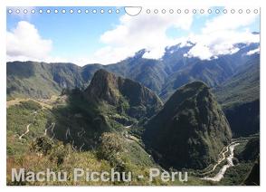 Machu Picchu – Peru (Wandkalender 2024 DIN A4 quer), CALVENDO Monatskalender von Alboter,  Alboter