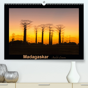 Madagaskar – Insel der Lemuren (Premium, hochwertiger DIN A2 Wandkalender 2020, Kunstdruck in Hochglanz) von Kribus,  Uwe