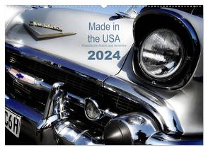 Made in the USA – Klassische Autos aus Amerika (Wandkalender 2024 DIN A2 quer), CALVENDO Monatskalender von Silberstein,  Reiner