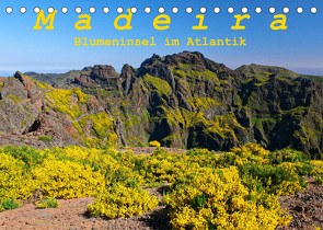 Madeira Blumeninsel im Atlantik (Tischkalender 2023 DIN A5 quer) von Lielischkies,  Klaus