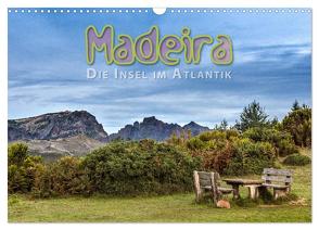 Madeira, die Insel im Atlantik (Wandkalender 2024 DIN A3 quer), CALVENDO Monatskalender von Gödecke,  Dieter