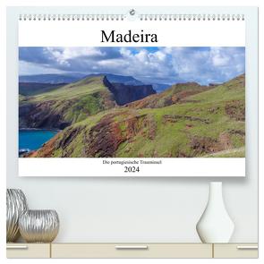 Madeira – Die portugiesische Trauminsel (hochwertiger Premium Wandkalender 2024 DIN A2 quer), Kunstdruck in Hochglanz von pixs:sell,  pixs:sell