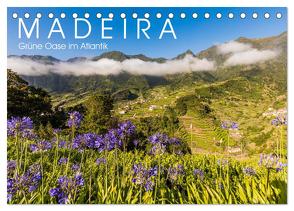 MADEIRA Grüne Oase im Atlantik (Tischkalender 2024 DIN A5 quer), CALVENDO Monatskalender von Dieterich,  Werner