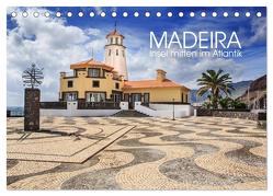 Madeira – Insel mitten im Atlantik (Tischkalender 2024 DIN A5 quer), CALVENDO Monatskalender von Thoermer,  Val