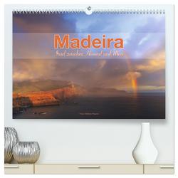 Madeira, Insel zwischen Himmel und Meer (hochwertiger Premium Wandkalender 2024 DIN A2 quer), Kunstdruck in Hochglanz von Pappon,  Stefanie