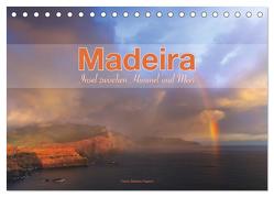 Madeira, Insel zwischen Himmel und Meer (Tischkalender 2024 DIN A5 quer), CALVENDO Monatskalender von Pappon,  Stefanie