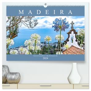 Madeira – Inselzauber im Atlantik (hochwertiger Premium Wandkalender 2024 DIN A2 quer), Kunstdruck in Hochglanz von Meyer,  Dieter