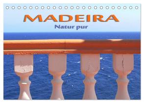 Madeira – Natur pur (Tischkalender 2024 DIN A5 quer), CALVENDO Monatskalender von Frank,  Rolf