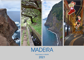 MADEIRA, Trauminsel im Atlantik (Wandkalender 2021 DIN A2 quer) von Senff,  Ulrich