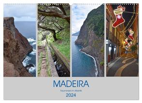 MADEIRA, Trauminsel im Atlantik (Wandkalender 2024 DIN A2 quer), CALVENDO Monatskalender von Senff,  Ulrich