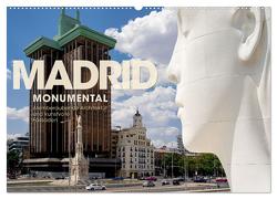 MADRID MONUMENTAL – Atemberaubende Architektur und kunstvolle Fassaden (Wandkalender 2024 DIN A2 quer), CALVENDO Monatskalender von Oelschläger,  Wilfried