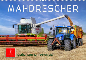 Mähdrescher – autonom unterwegs (Wandkalender 2023 DIN A2 quer) von Roder,  Peter