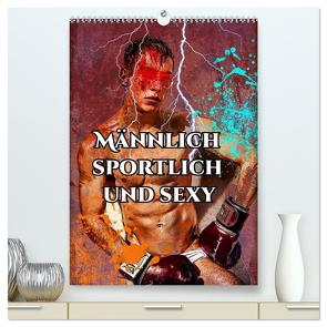 Männlich sportlich und sexy von Nico Bielow (hochwertiger Premium Wandkalender 2024 DIN A2 hoch), Kunstdruck in Hochglanz von Bielow,  Nico