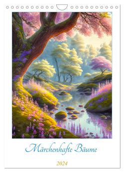 Märchenhafte Bäume (Wandkalender 2024 DIN A4 hoch), CALVENDO Monatskalender von Beuck,  Angelika
