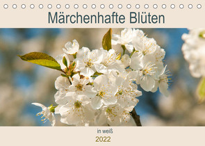 Märchenhafte Blüten in weiß (Tischkalender 2022 DIN A5 quer) von Bölts,  Meike