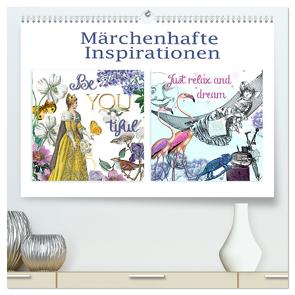 Märchenhafte Inspirationen (hochwertiger Premium Wandkalender 2024 DIN A2 quer), Kunstdruck in Hochglanz von B-B Müller,  Christine
