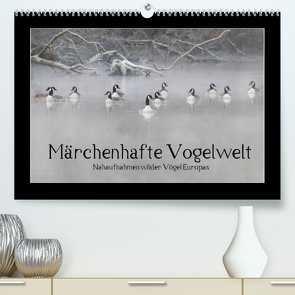 Märchenhafte Vogelwelt (Premium, hochwertiger DIN A2 Wandkalender 2022, Kunstdruck in Hochglanz) von Lebeus,  Marvin