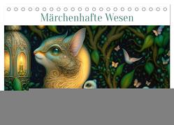 Märchenhafte Wesen – Im Land der Fabeltiere (Tischkalender 2024 DIN A5 quer), CALVENDO Monatskalender von Beuck,  Angelika