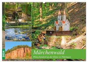 Märchenwald Wünschendorf an der Elster in Thürigen (Wandkalender 2024 DIN A2 quer), CALVENDO Monatskalender von Waurick,  Kerstin
