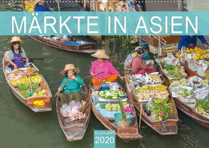 Märkte in Asien (Wandkalender 2020 DIN A2 quer) von BuddhaART