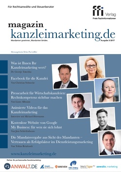 Magazin kanzleimarketing.de 3/2017 von Löffler,  Pia