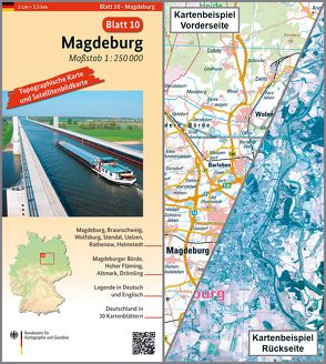 Magdeburg von BKG - Bundesamt für Kartographie und Geodäsie