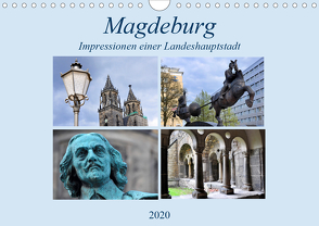 Magdeburg – Impressionen einer Landeshaupstadt (Wandkalender 2020 DIN A4 quer) von Thauwald,  Pia