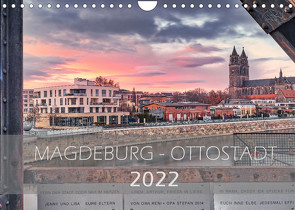Magdeburg – Ottostadt (Wandkalender 2022 DIN A4 quer) von Schwingel,  Andrea