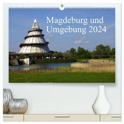 Magdeburg und Umgebung 2024 (hochwertiger Premium Wandkalender 2024 DIN A2 quer), Kunstdruck in Hochglanz von Bussenius,  Beate