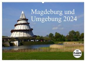 Magdeburg und Umgebung 2024 (Wandkalender 2024 DIN A2 quer), CALVENDO Monatskalender von Bussenius,  Beate
