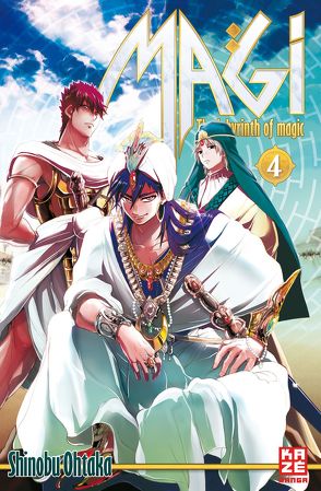 Magi – The Labyrinth of Magic – Band 4 von Ohtaka,  Shinobu, Schmitt-Weigand,  John