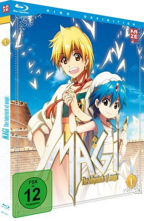 Magi – The Labyrinth of Magic – Box 1 – Blu-ray von Masunari,  Kôji