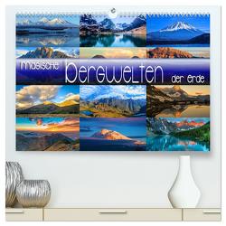 Magische Bergwelten der Erde (hochwertiger Premium Wandkalender 2024 DIN A2 quer), Kunstdruck in Hochglanz von Utz,  Renate