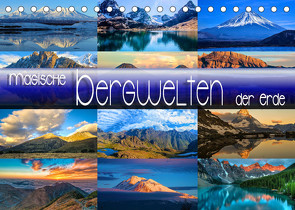 Magische Bergwelten der Erde (Tischkalender 2023 DIN A5 quer) von Utz,  Renate