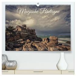 Magische Bretagne (hochwertiger Premium Wandkalender 2024 DIN A2 quer), Kunstdruck in Hochglanz von Junior,  Thomas