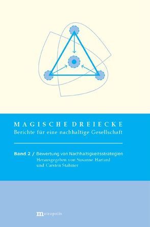 Magische Dreiecke. Berichte für eine nachhaltige Gesellschaft / Bewertung von Nachhaltigkeitsstrategien von Hartard,  Susanne, Hinterberger,  Friedrich, Stahmer,  Carsten