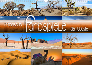 Magische Farbspiele der Wüste (Wandkalender 2023 DIN A3 quer) von Utz,  Renate