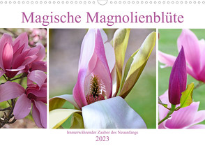 Magische Magnolienblüte (Wandkalender 2023 DIN A3 quer) von B-B Müller,  Christine