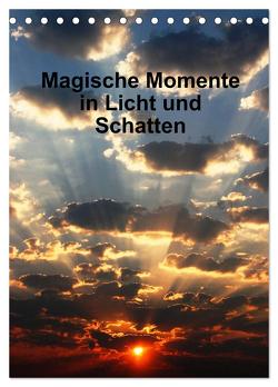Magische Momente in Licht und Schatten (Tischkalender 2024 DIN A5 hoch), CALVENDO Monatskalender von Spätling,  Peter